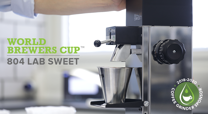Ditting provides the 804 LAB SWEET for the World Brewers Cup 2019