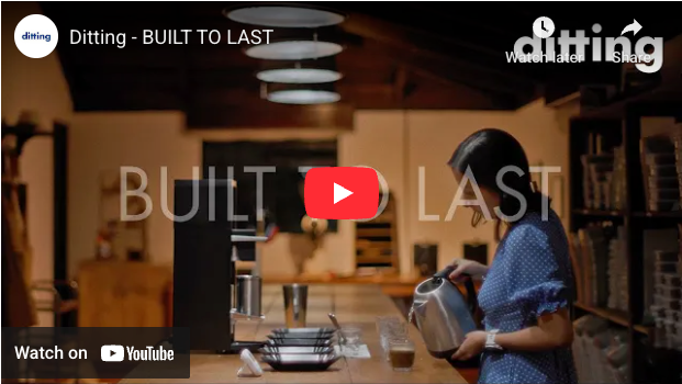 Ditting Built to Last coffee cupping with 807 lab coffee shop grinder