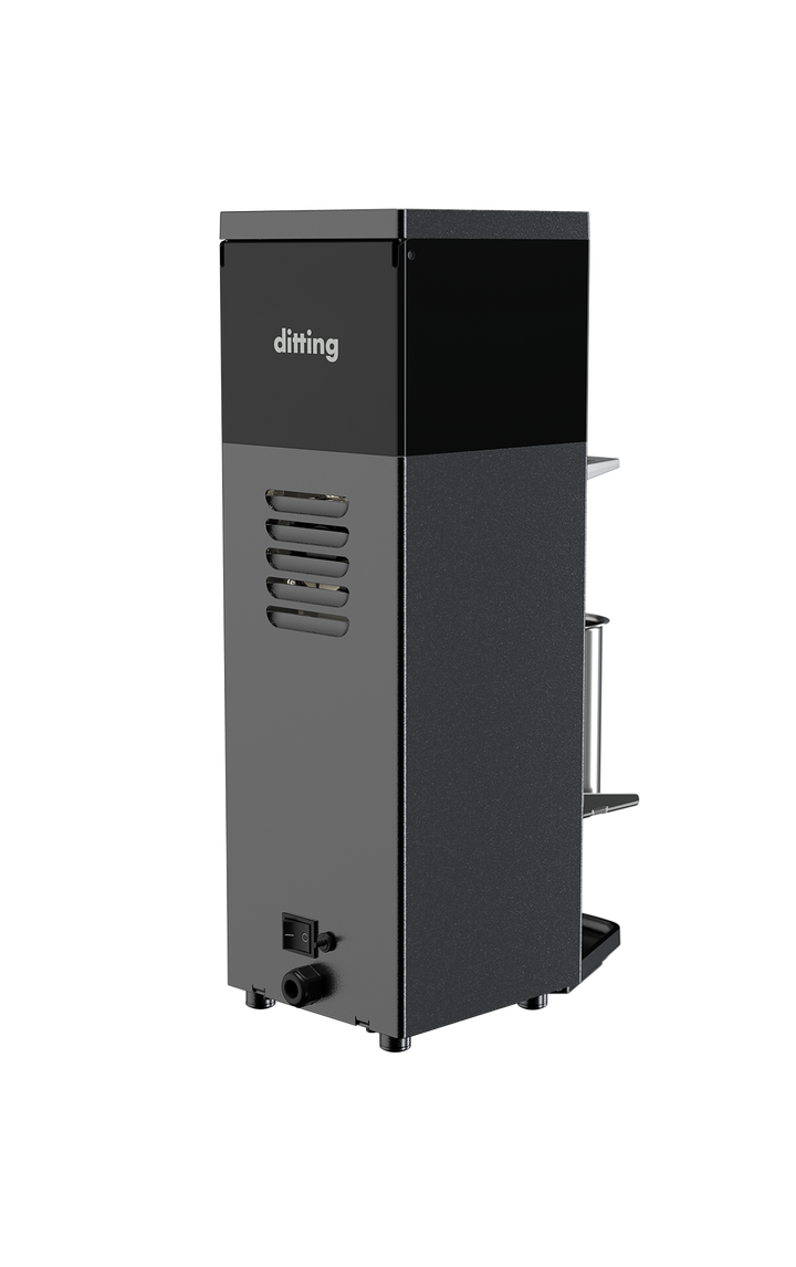 Ditting 807 Lab Sweet Shop Grinder side view in Black